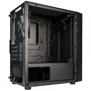 Kolink Inspire K2 PLUS ARGB táp nélküli ablakos Micro-ATX ház fekete